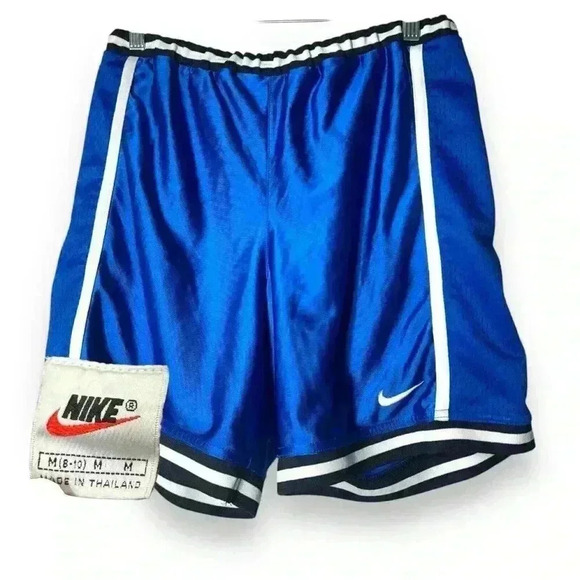 Nike Other - VTG Nike 90s Sports Short  Silkily Solo Swoosh Men’s Medium Thailand Made Skater